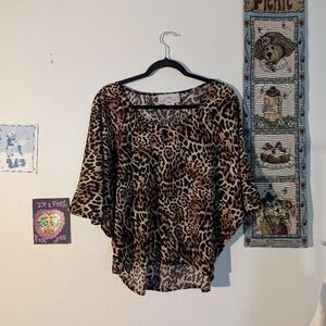 Leopard Blouse